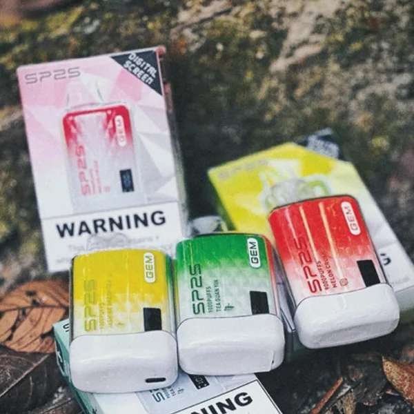 SP2S GEM 9000口拋棄式電子煙 | SP2 思博瑞9000一次性電子煙推薦 | 智能顯示屏 | 12ml大容量煙油:圖片 2