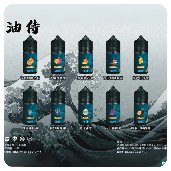 【小煙煙油】日本油侍藝妓 30ml 煙草系列小煙油 | 多種口味推薦 | 電子煙煙油推薦 | 台灣現貨